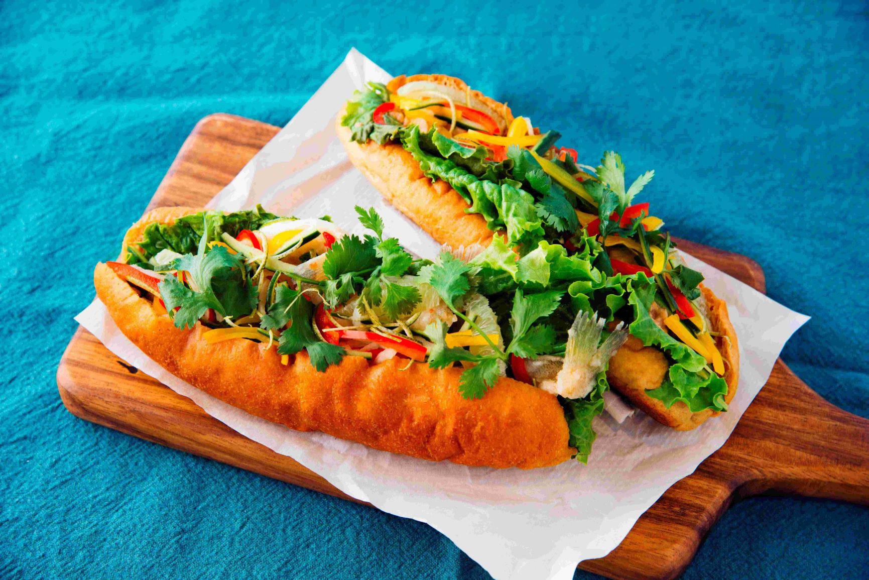 ギルトフリーな「低糖質バインミー」2種