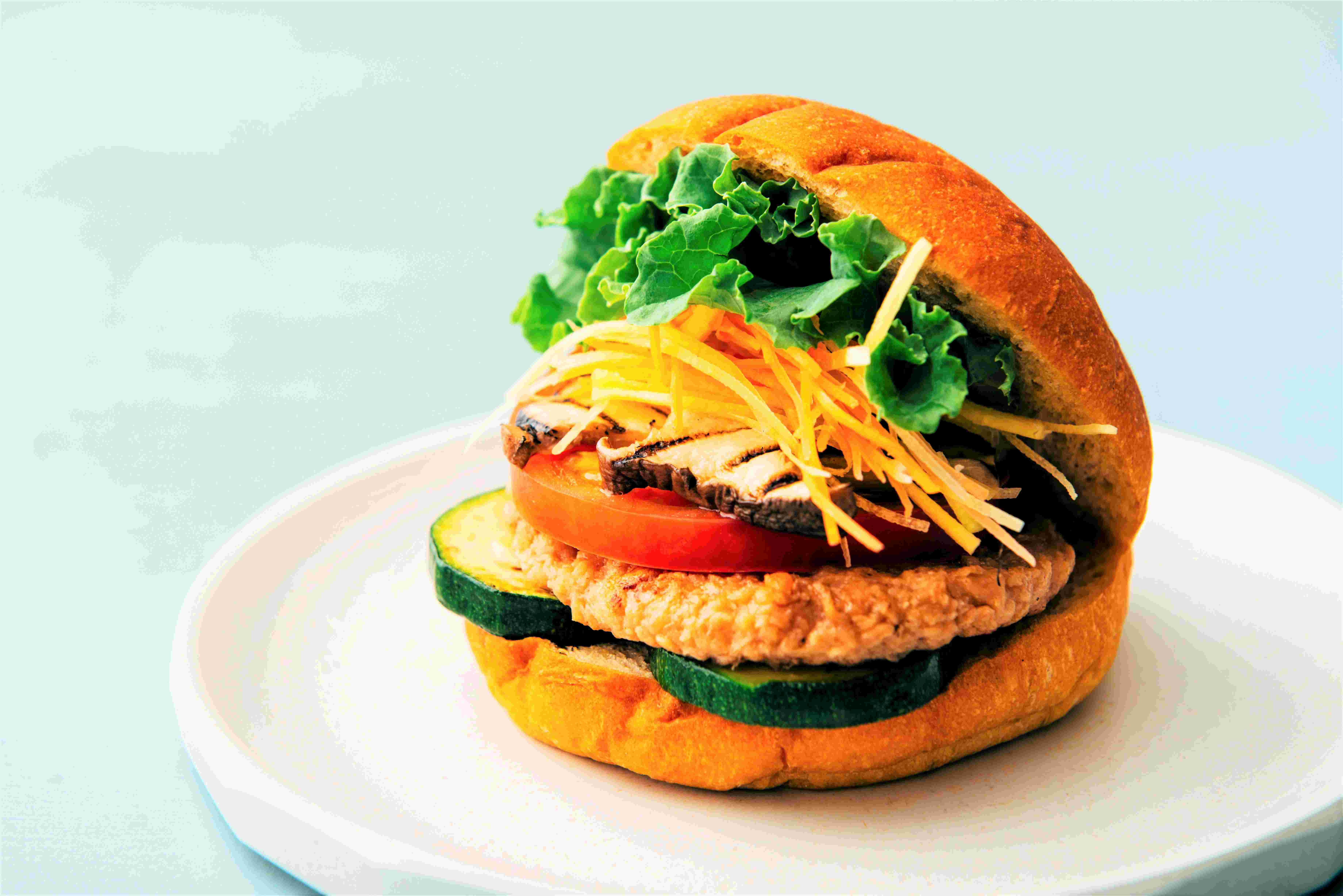 【新商品】ギルトフリーな「低糖質ソイベジバーガー」