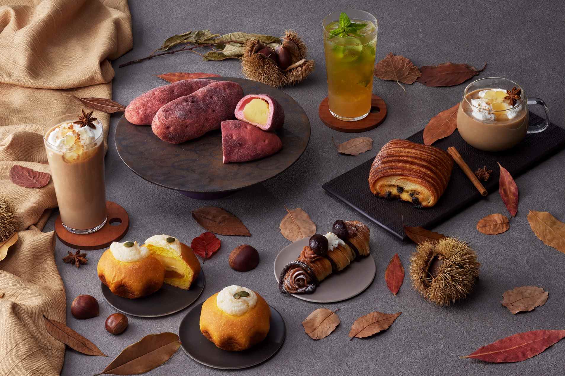 【9〜11月】カフェ de 歳時記「Autumn Harvest」